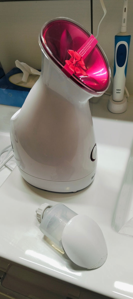 2 en 1 Vapeur Visage, Humidificateur Atomiseur Aromathérapie Visage
